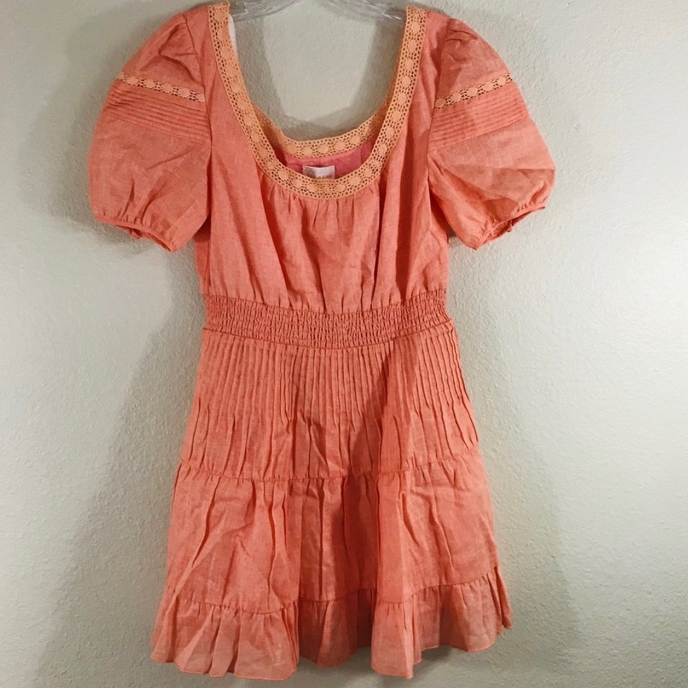 Orange dress